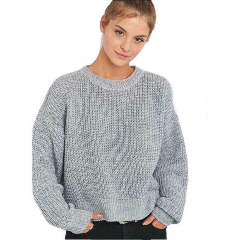 Urban Outfitters Size Small Cropped Knit Sweater - Picture 1 of 6